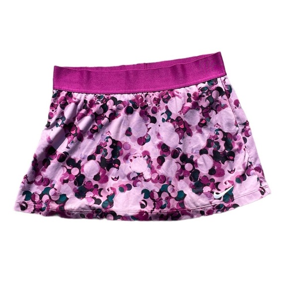 NIKE COURT DRY TENNIS 2IN1 CONFETTI PRINT SKIRT SKORT CW2138-564 WOMEN Purple - Picture 1 of 9